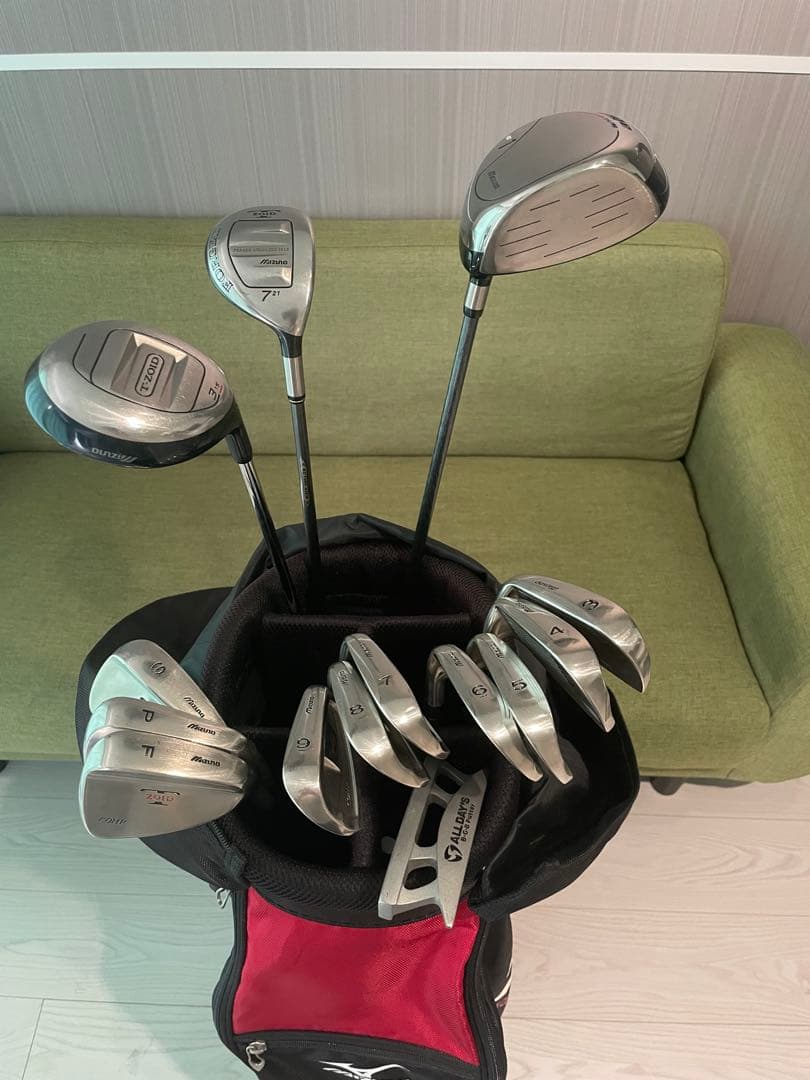 即決ok ゴルフクラブセット 14本 ドライバー・アイアン・バッグ付き
