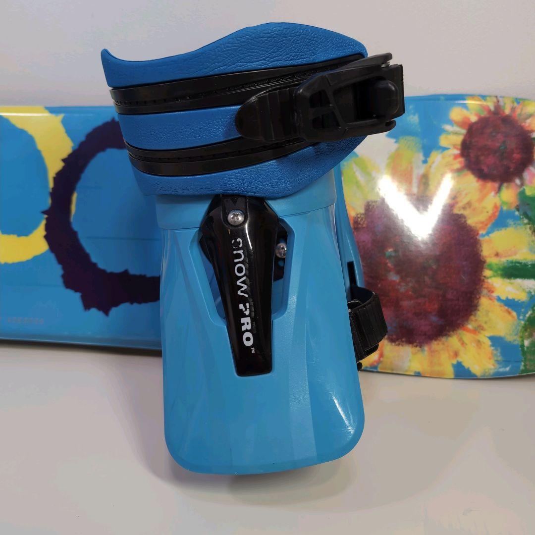 キッズ用 スノーボード100cm バインディングセット