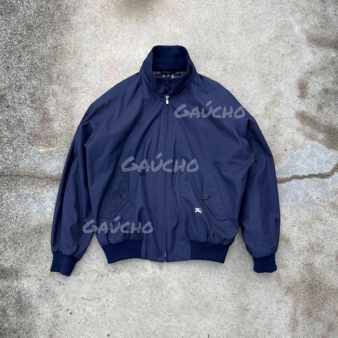 【美品】Burberry bomber jacket ハリントンジャケット 短丈