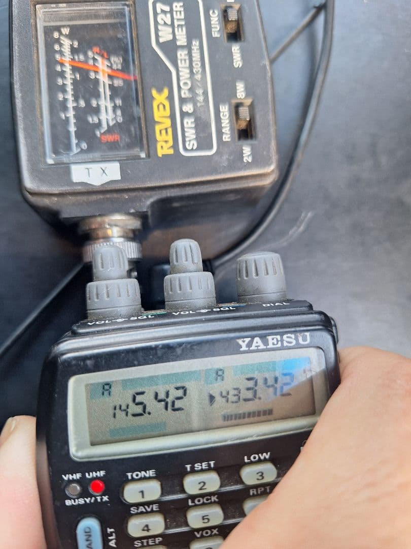 ヤエス　FT-729 144/430MHz FMハンディートランシーバー