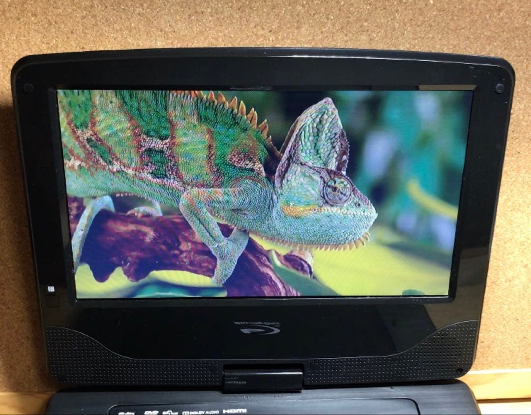 TEES 9インチ ポータブルDVD・BD・Blu-ray・ブルーレイプレーヤー