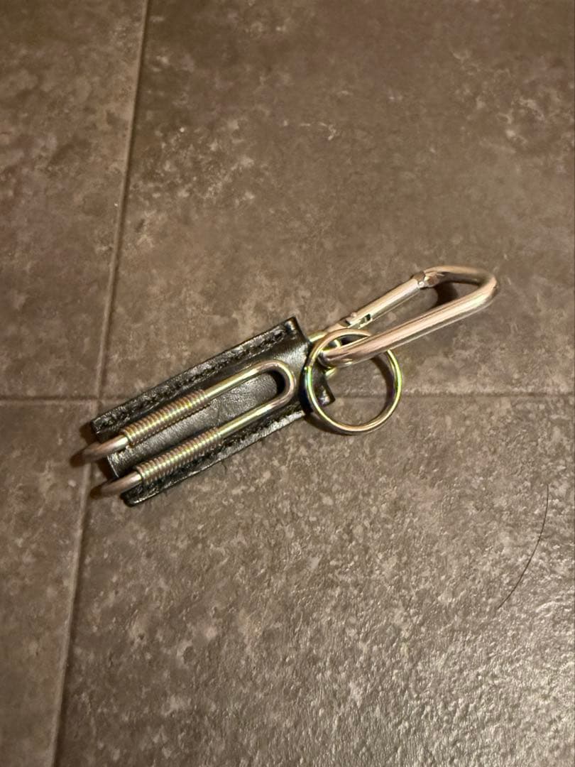 小物 ED ROBERT JUDSON Spring Clip Key Holder