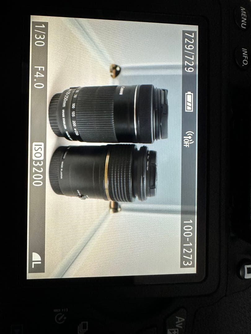 Canon EOS KissX8iダブルズームキット＋TAMRONマクロレンズ付