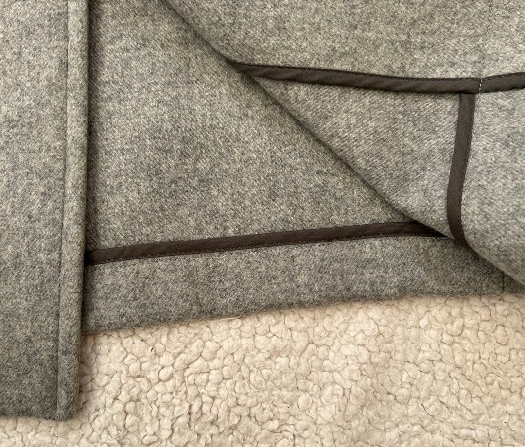 未使用オーシバルORCIVA ダッフルコート　グレー　ウール　サイズ1(M)