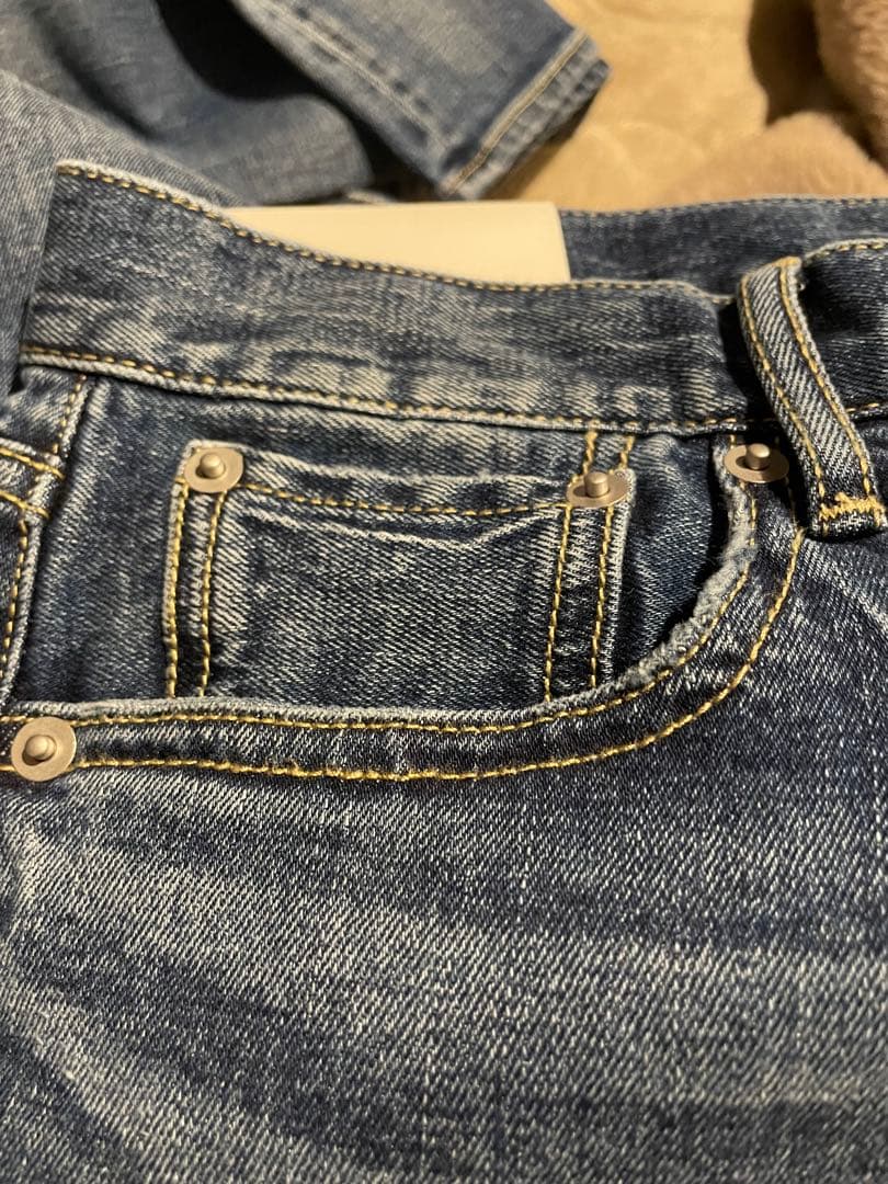 SHIPS woman シップス　スリムテーパード　デニム