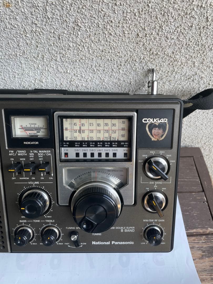 National Cougar 2200 ポータブルラジオ ジャンク