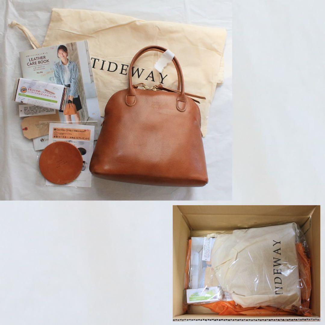 m*8様 A.タイドウェイ　ライトレザー ミニボストンバッグ 日本製. 本革　レ