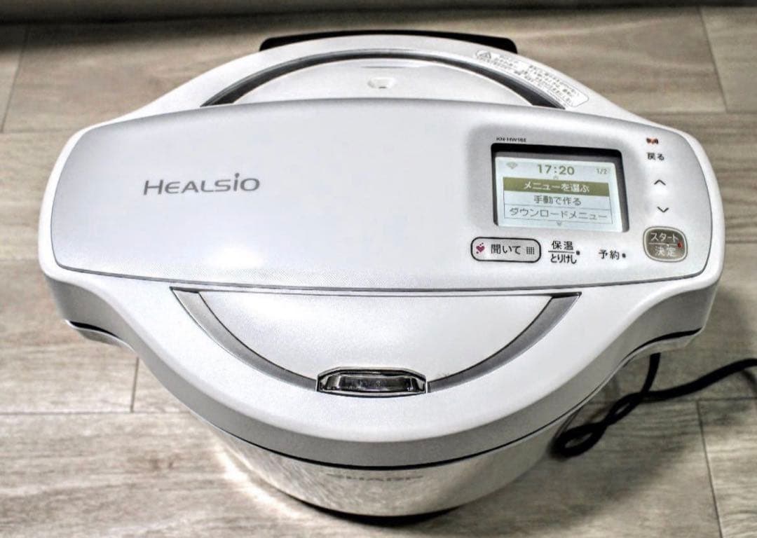 【美品】 シャープ ヘルシオ ホットクック 電気調理鍋 無水鍋 1.6L