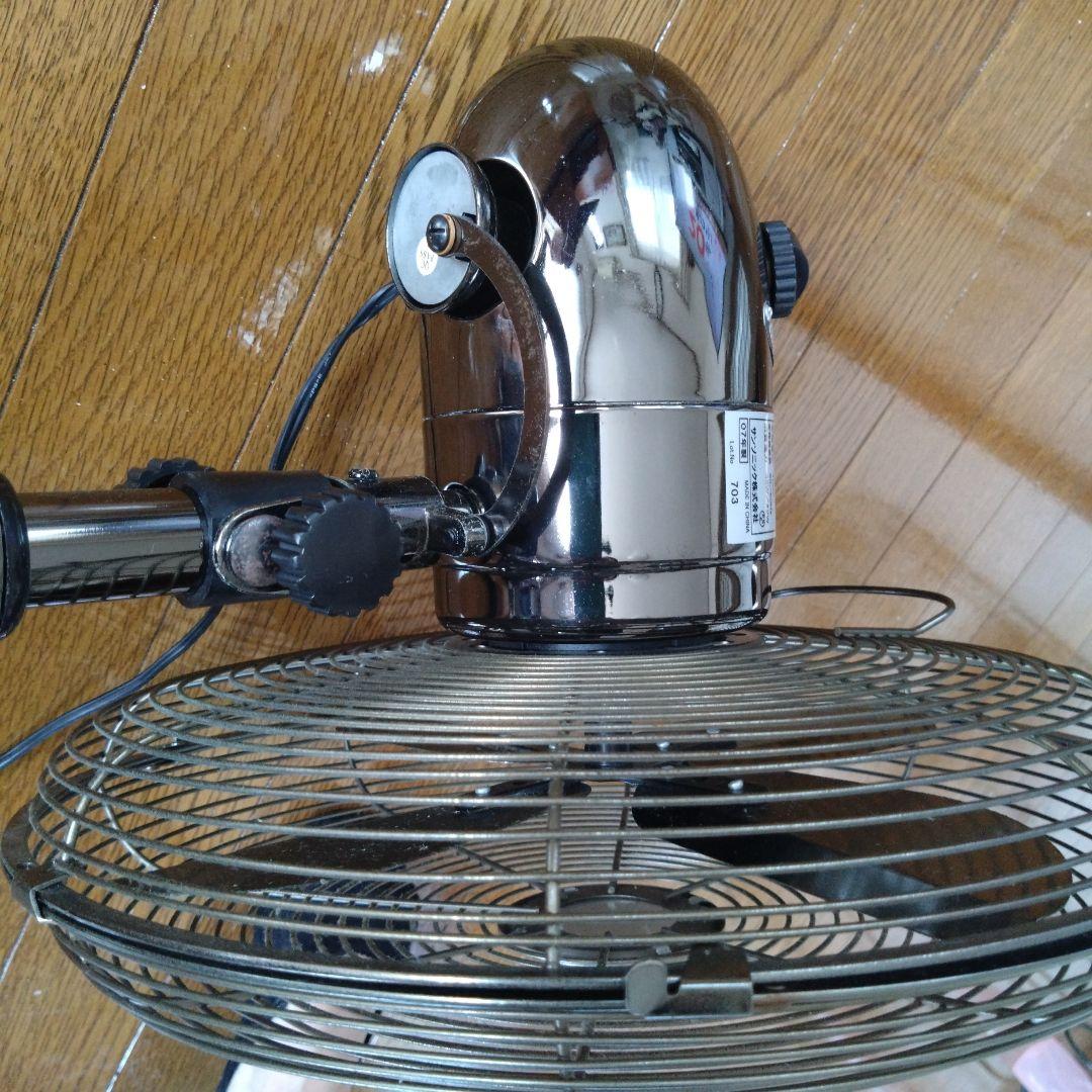 レトロな扇風機♪最長150cm【メタルファン】
