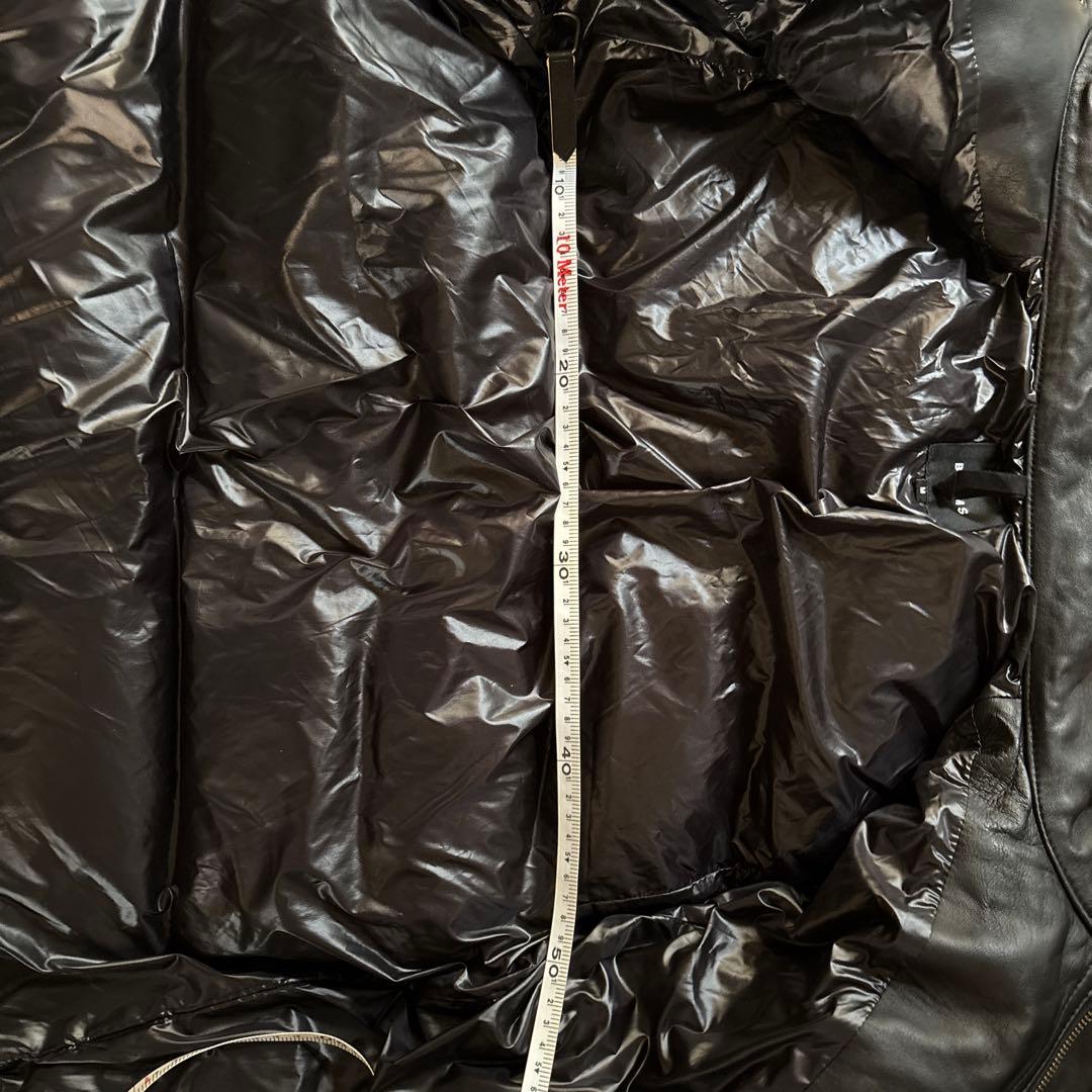 BEAMS Sheep skin レザーダウンジャケット