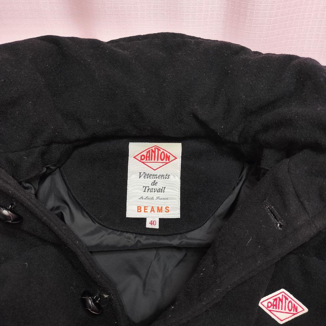 DANTON BEAMS 別注 40サイズ ブラック 2way ダウン Lサイズ