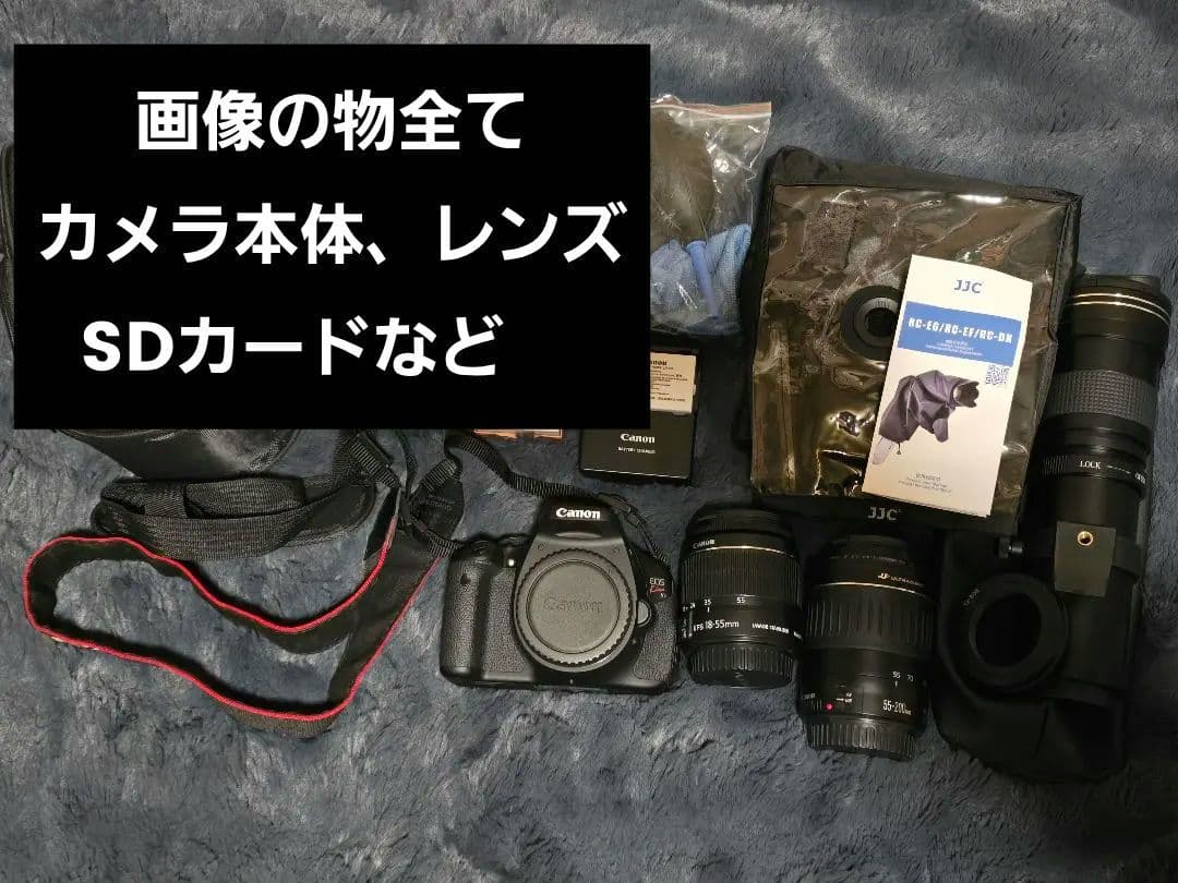 【美品】Canon EOS kiss X5 レンズ SDカード バッテリー付