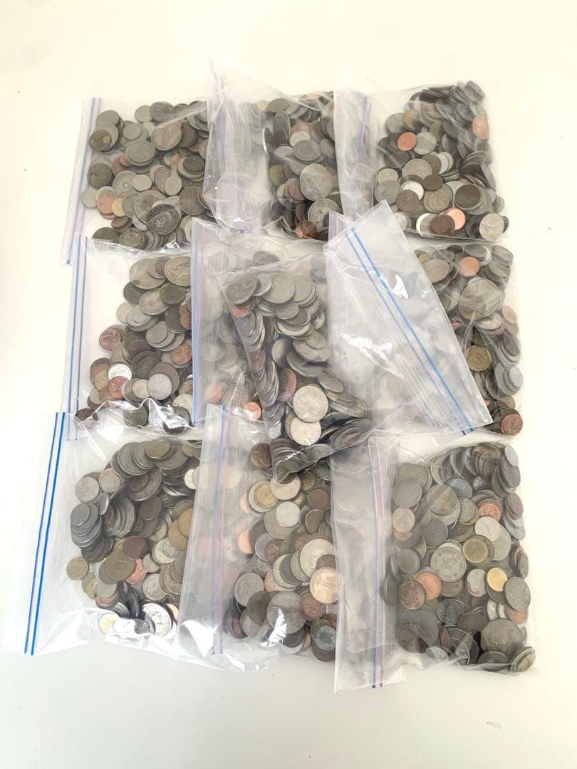 外国　約10キロまとめ　※おまけで旭日銀貨