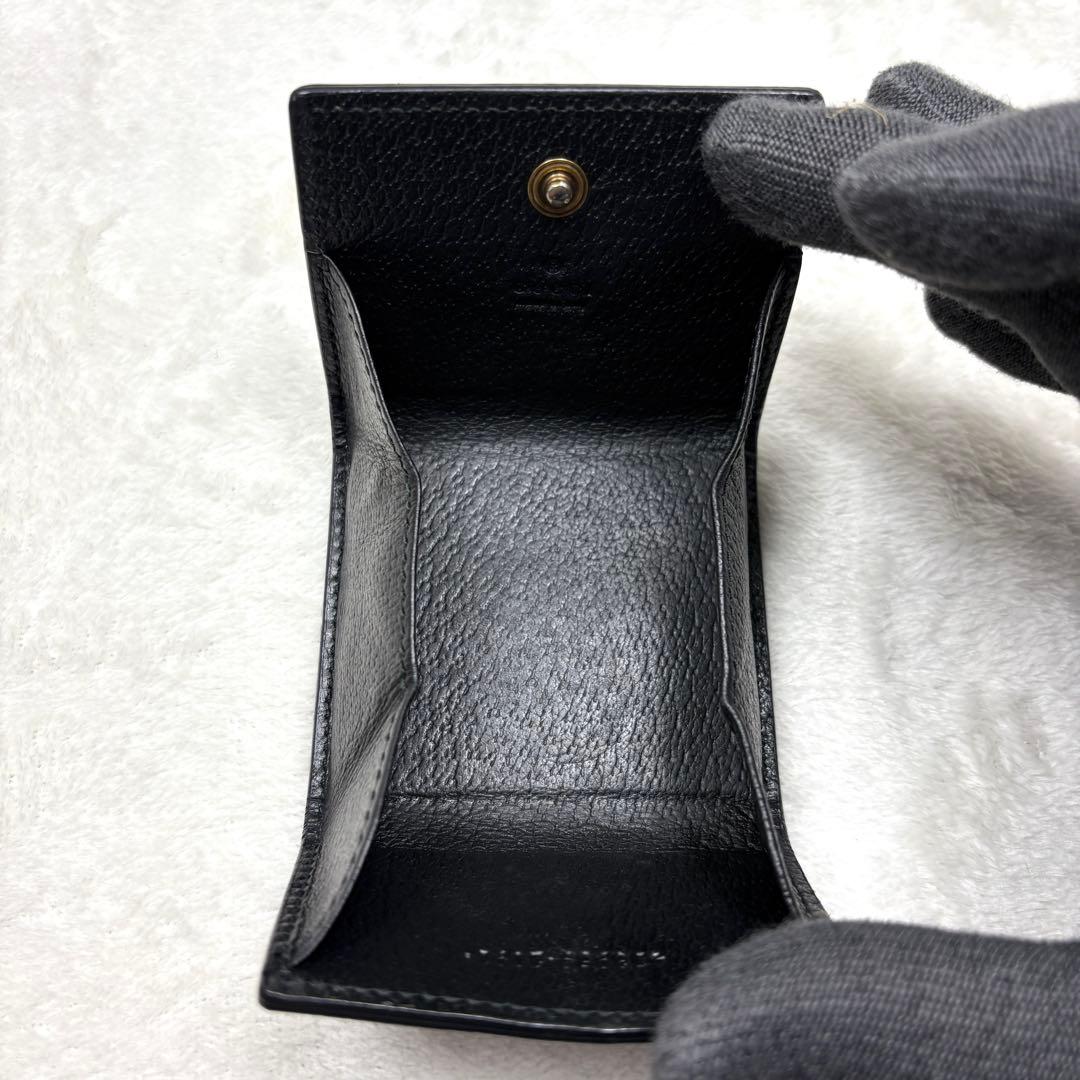 GUCCI グッチ GGマーモント ケース レザー ブラック 小銭入れ