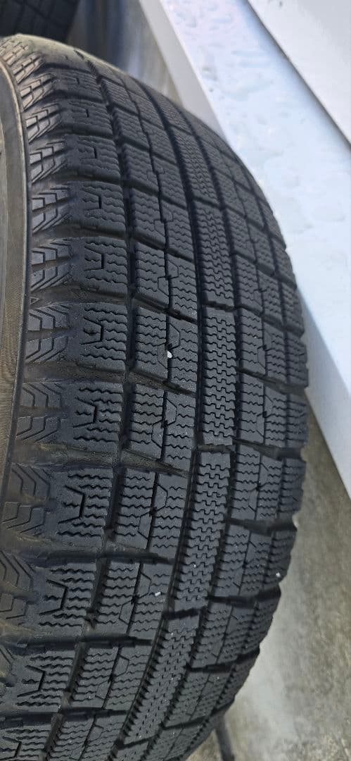 フリード純正ホイール スタッドレスセット 中古7部山