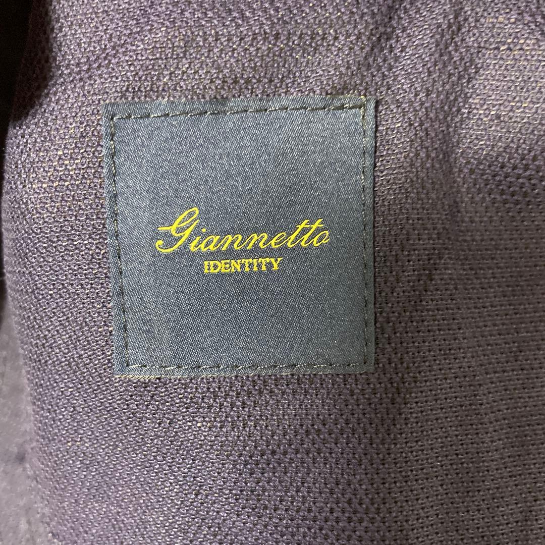 Giannetto ネイビー  シャツジャケット