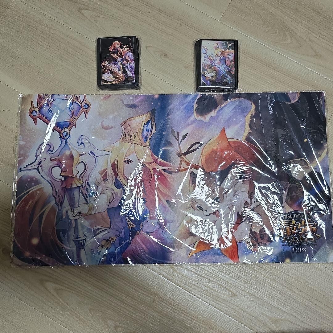 プレイマット スリーブ イリス＆ムニャール 最強チーム決定戦 シャドバ