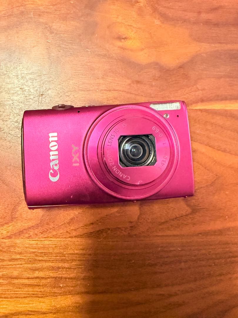 【動作確認済】Canon IXY 620F ピンク コンパクトデジタルカメラ