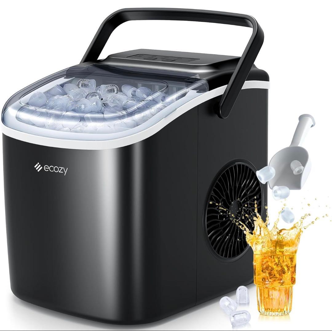 ecozy 製氷機 22.2×29.4×29 cm