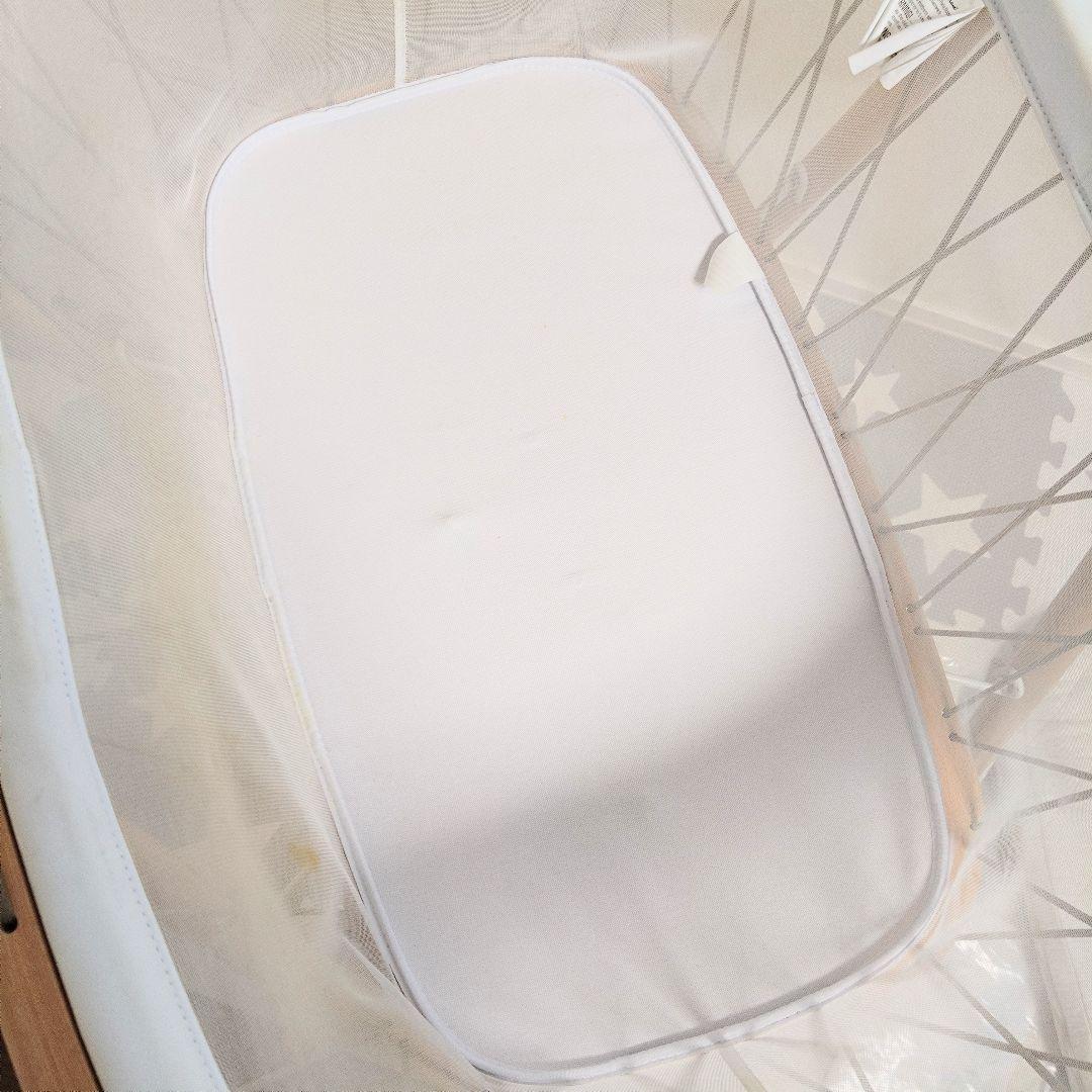 チャーリークレーン　ベビーベッド　ゆりかご　クミクリブメッシュ⭐︎