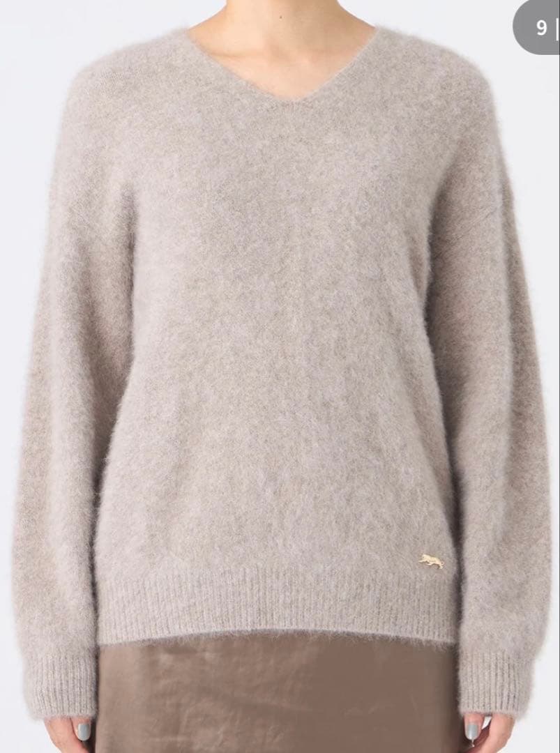 エヴェックス　フォックスウールファーニット