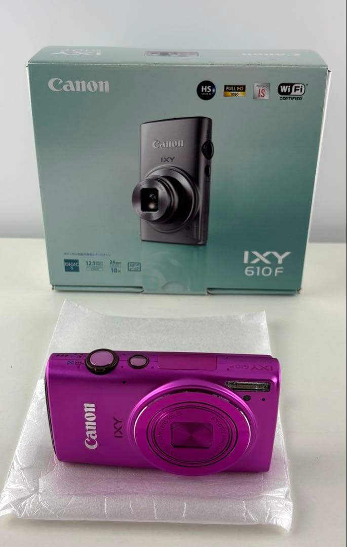 極美品 canon IXY610F キャノン デジタルカメラ コンデジ ピンク