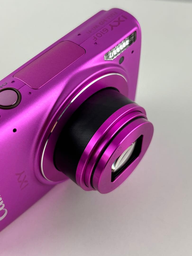 極美品 canon IXY610F キャノン デジタルカメラ コンデジ ピンク