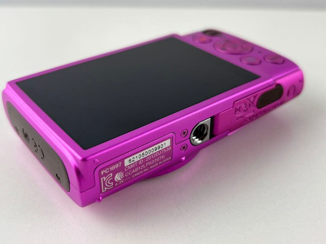 極美品 canon IXY610F キャノン デジタルカメラ コンデジ ピンク