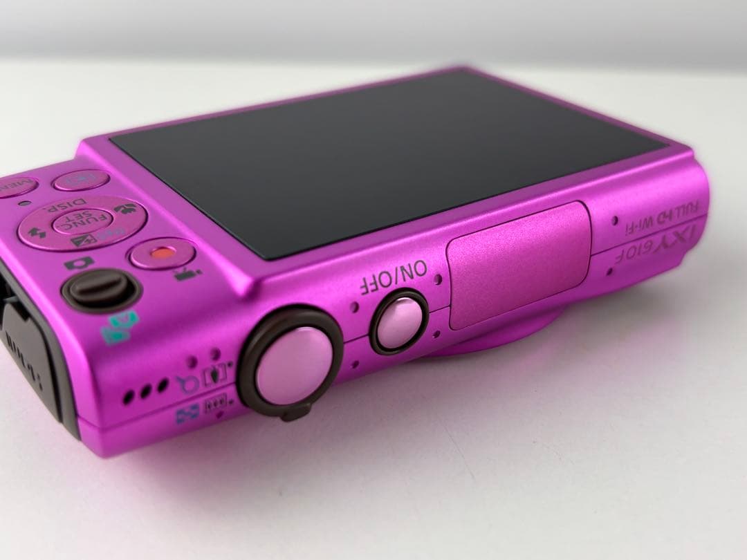 極美品 canon IXY610F キャノン デジタルカメラ コンデジ ピンク