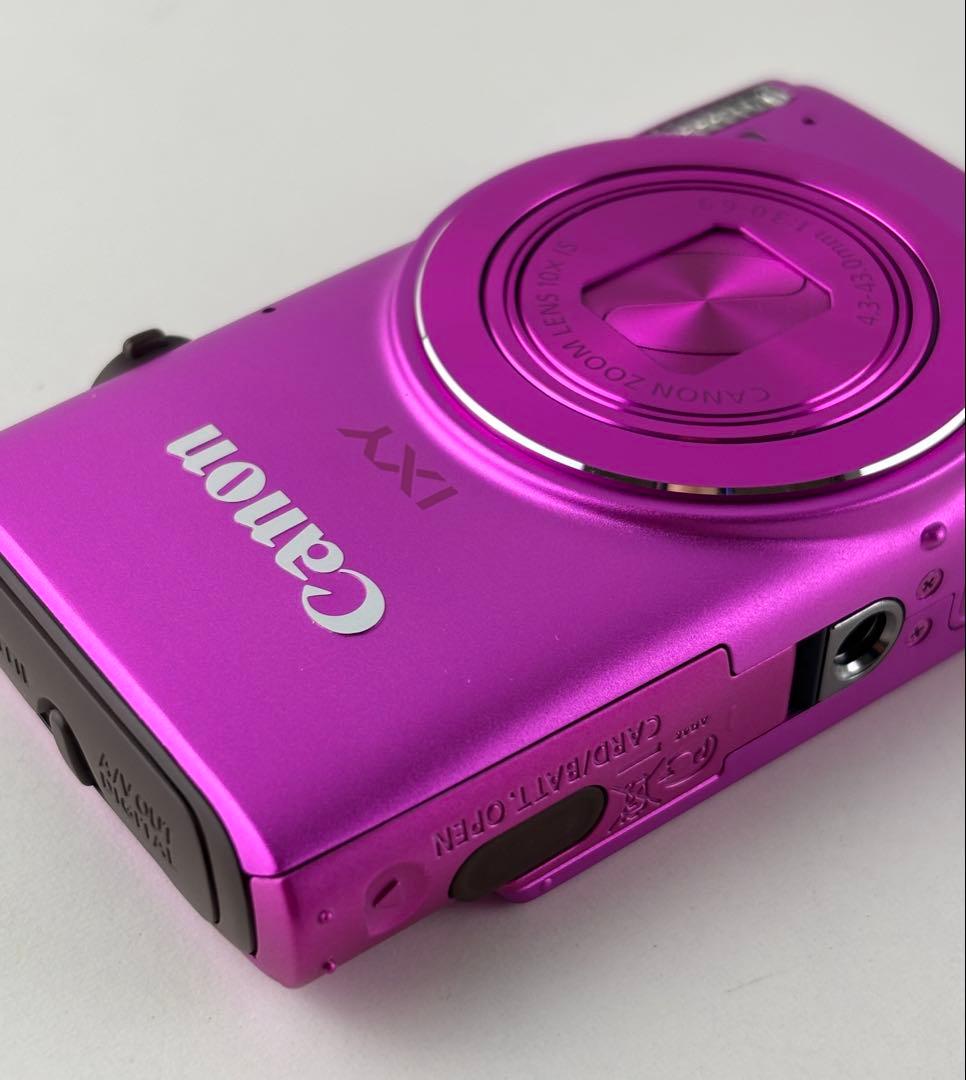 極美品 canon IXY610F キャノン デジタルカメラ コンデジ ピンク