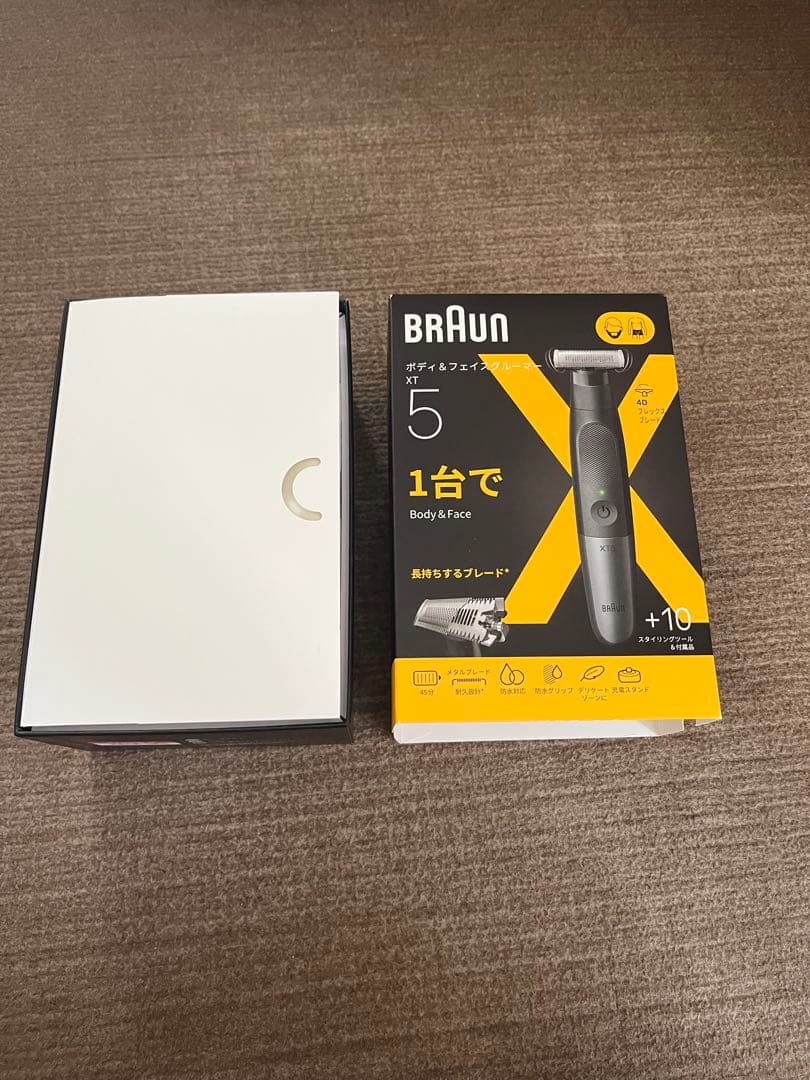 BRAUN ボディ&フェイスグルーマーXT5