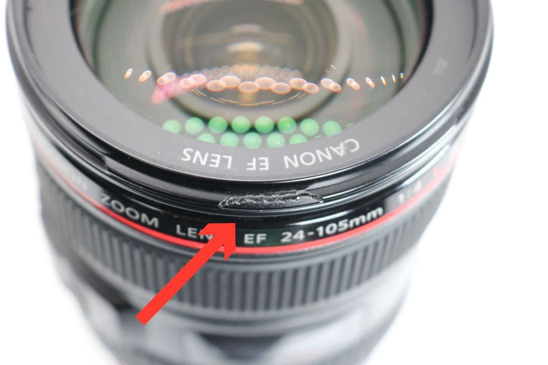 美品ですが１つキズ Canon【EF 24-105mm F4 L IS USM】