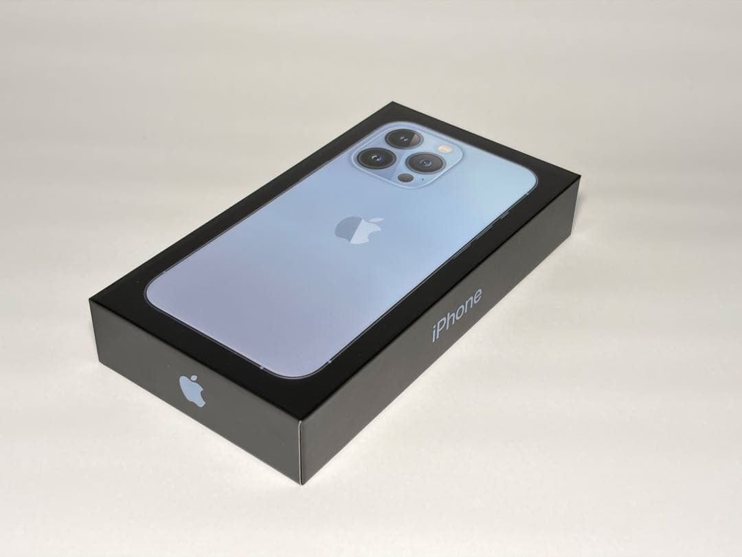 【バッテリー純正100%】iPhone 13 Pro シエラブルー 128GB