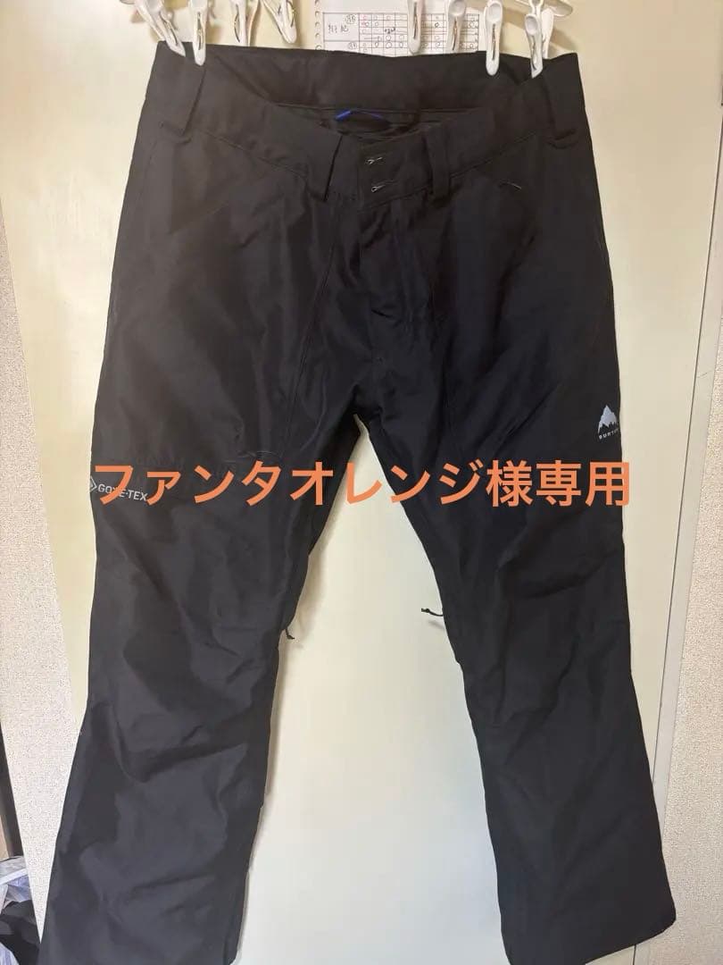 BURTON GORE-TEX スノーボードパンツ ファンタオレンジ
