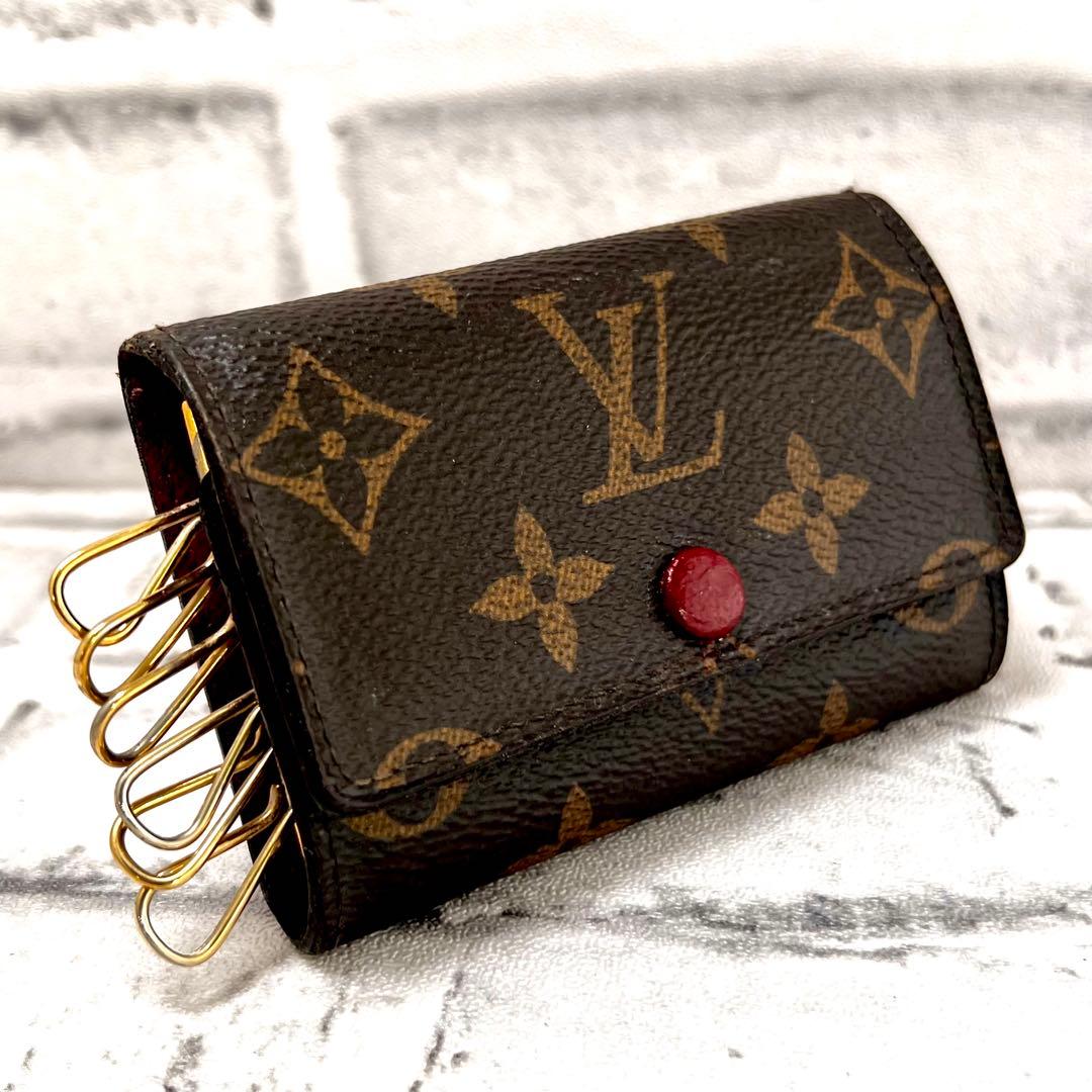 ルイヴィトン モノグラム ミュルティクレ6 フューシャ キーケース