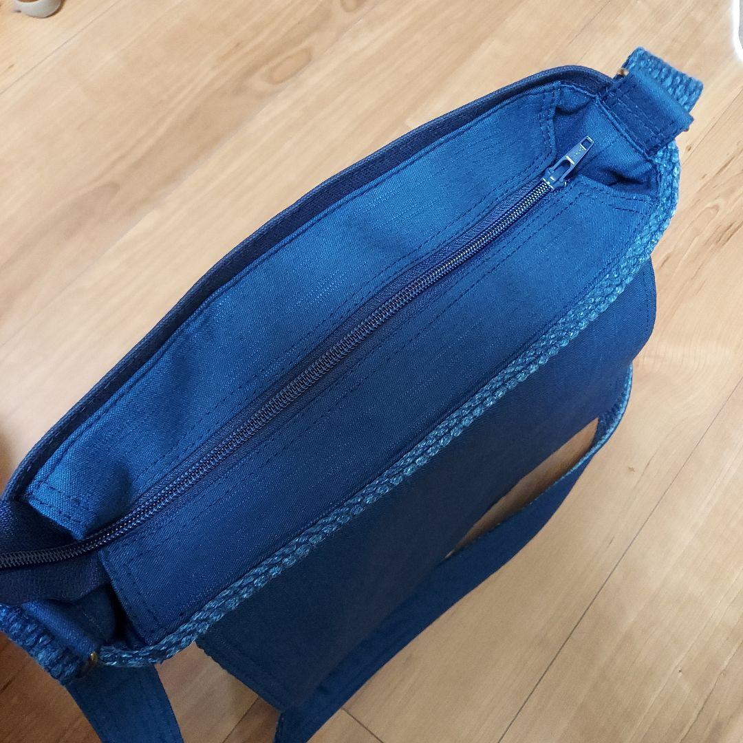 剣道着のサコッシュバッグ (蓋付きマグネットタイプ)