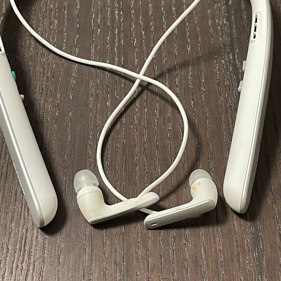 ソニー 首掛け集音器・ワイヤレスTVスピーカー イヤホン SMR-10 ホワイト