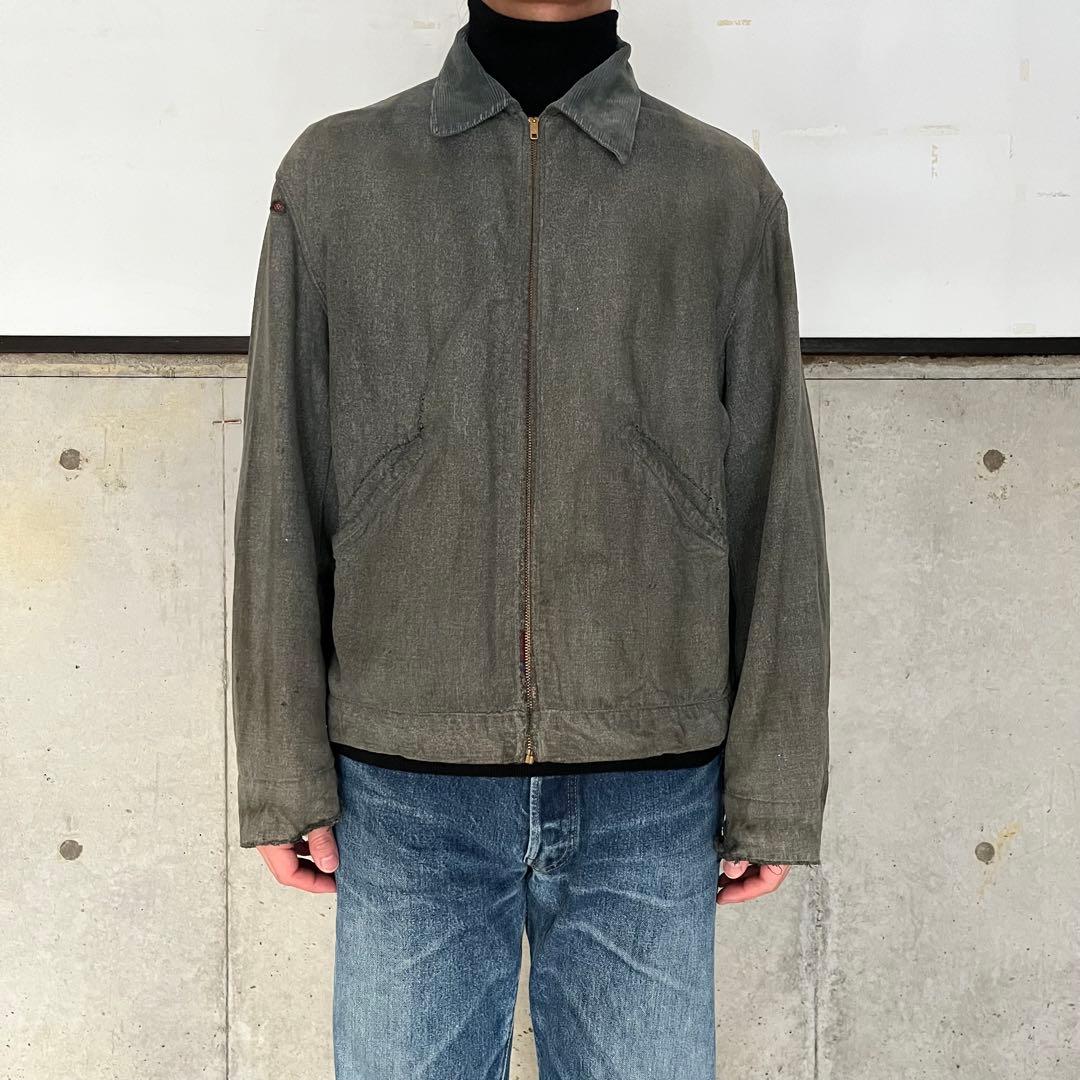 希少HERCULES/ヘラクレス　50s-60s シャンブレー ジャケット 襤褸