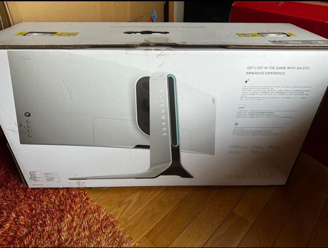 美品　Dell ALIENWARE ゲーミングモニター AW3420DW