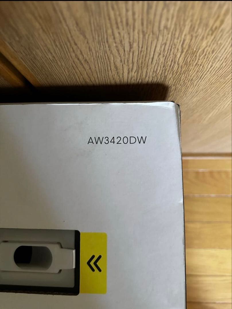 美品　Dell ALIENWARE ゲーミングモニター AW3420DW