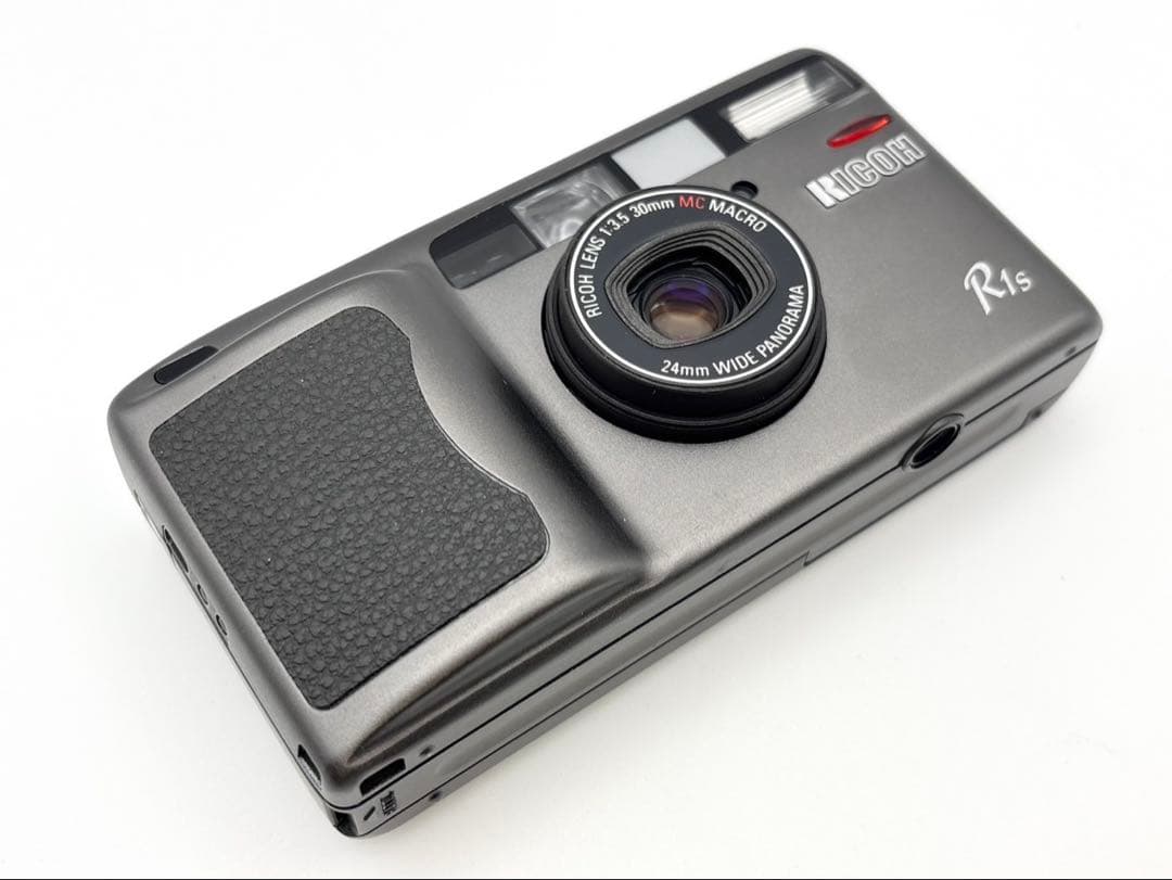 【完動品 極美品】RICOH R1s グレー フィルムカメラ 動作確認済