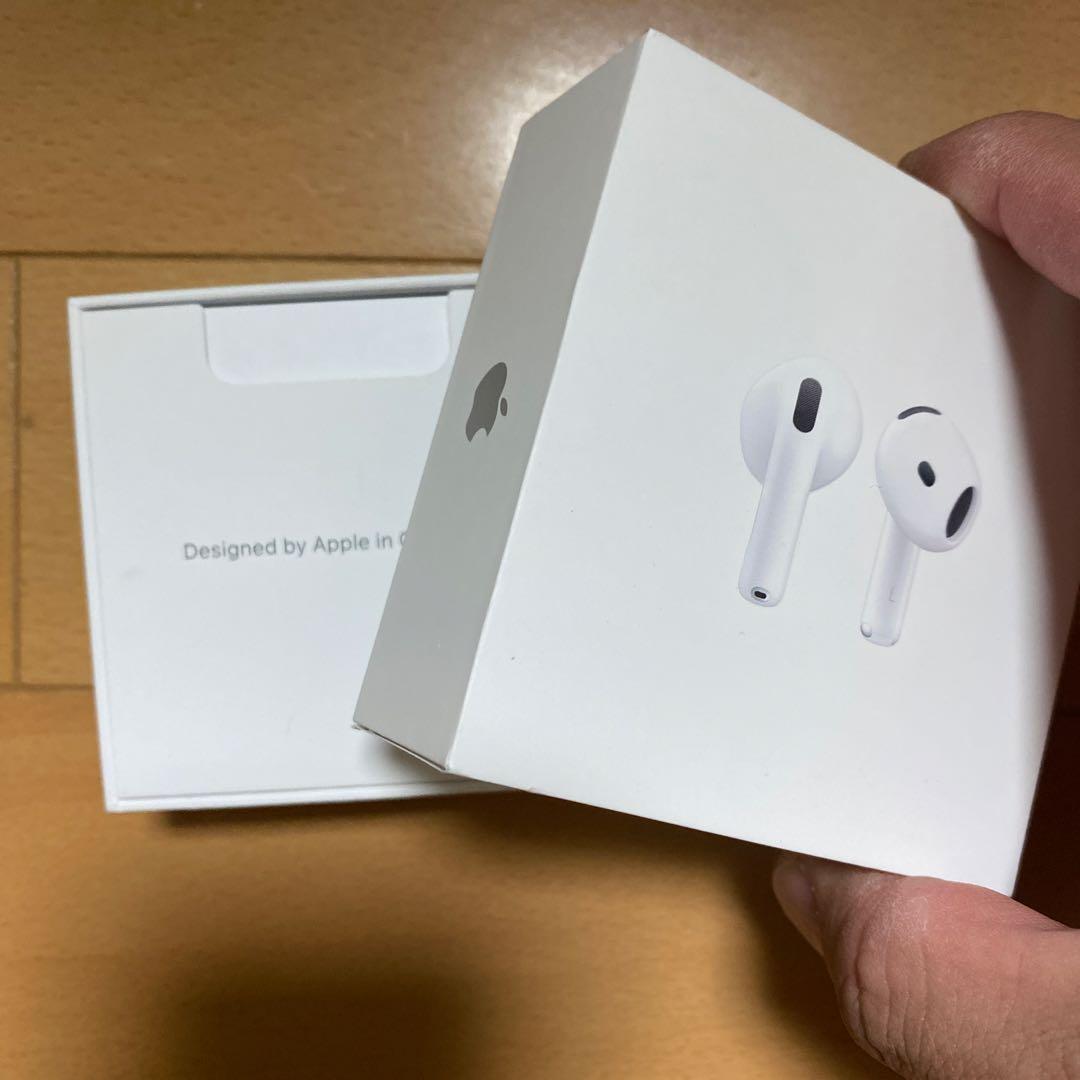 【Applecare付き】AirPods 4 ノイズキャンセリング無し