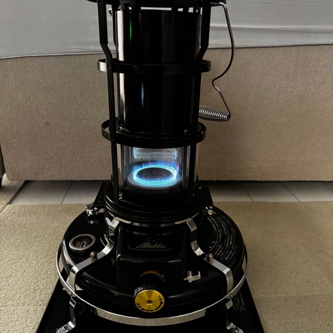 アラジン ブルーフレーム 石油ストーブ 黒