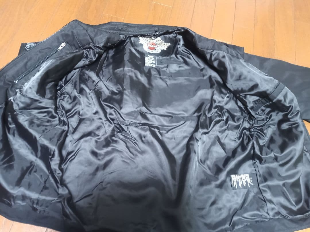 Harley-Davidson 　ハーレーダビッドソン　黒　ジャケット