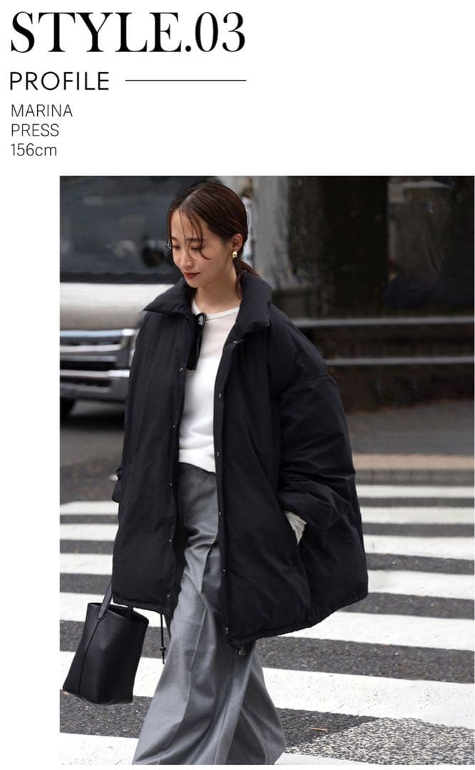 CALUX PUFFER COACH JACKET ダウンジャケットキャラクス