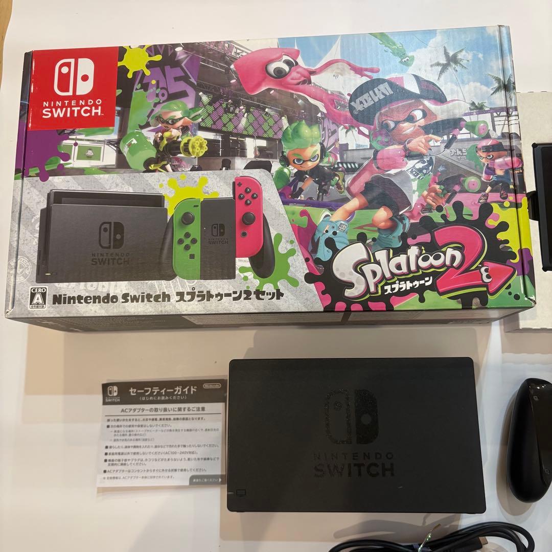 Nintendo Switch スプラトゥーン2セット　Joy-Con【ブラック