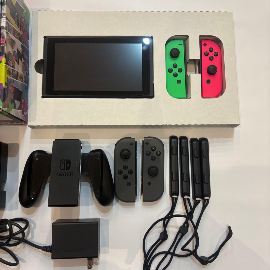 Nintendo Switch スプラトゥーン2セット　Joy-Con【ブラック