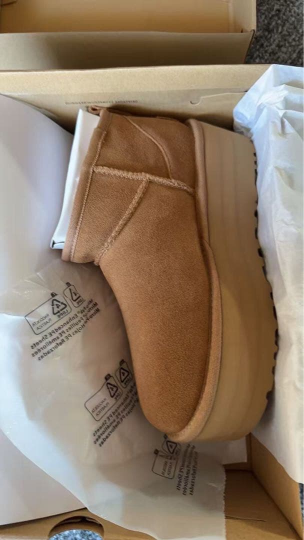 靴 W CLASSIC ULTRA MINI PLATFORM