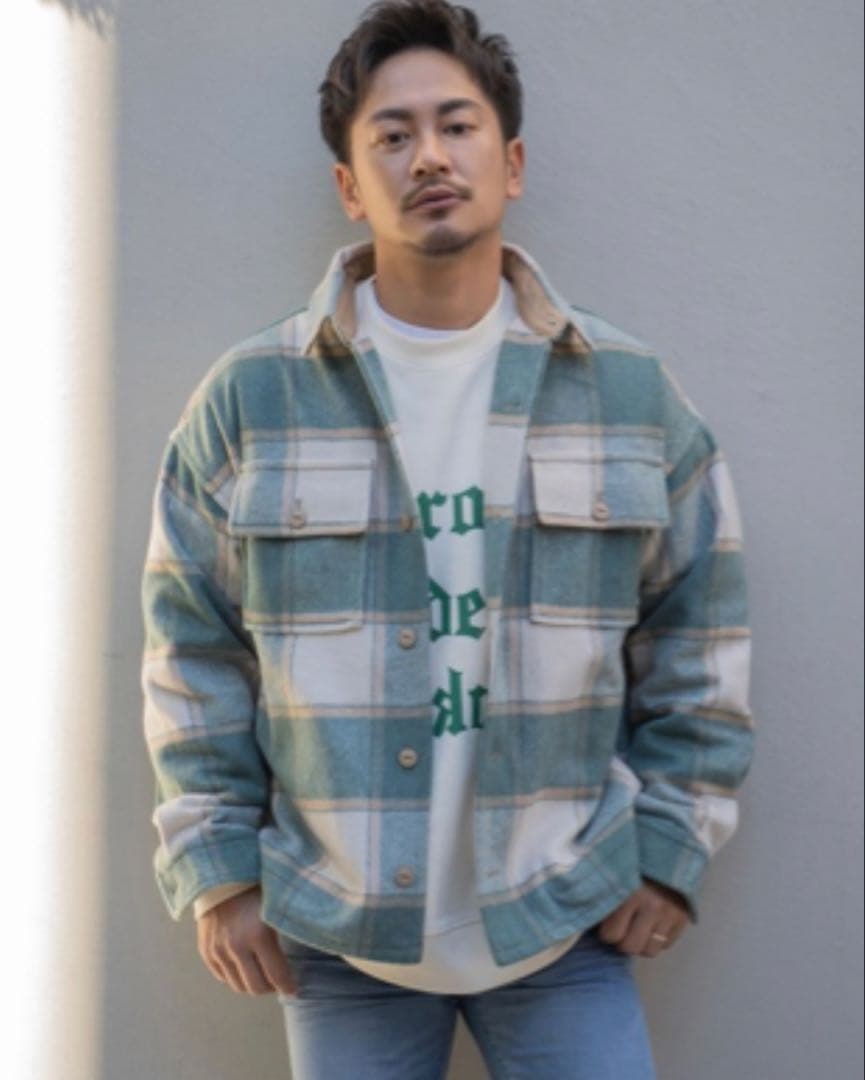 ‼️ラスト1着‼️早い者勝ち‼️稀少廃盤 #Re:room リルーム ジャケット 緑L