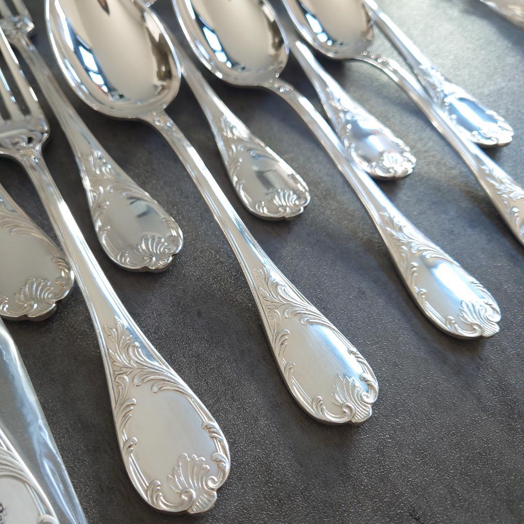 美品 クリストフル マルリー テーブルサイズ 未開封含む 18点